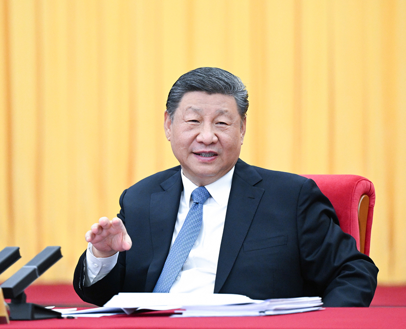 2025年3月6日，習近平總書記看望參加全國政協(xié)十四屆三次會議的民盟、民進、教育界委員，并參加聯(lián)組會。