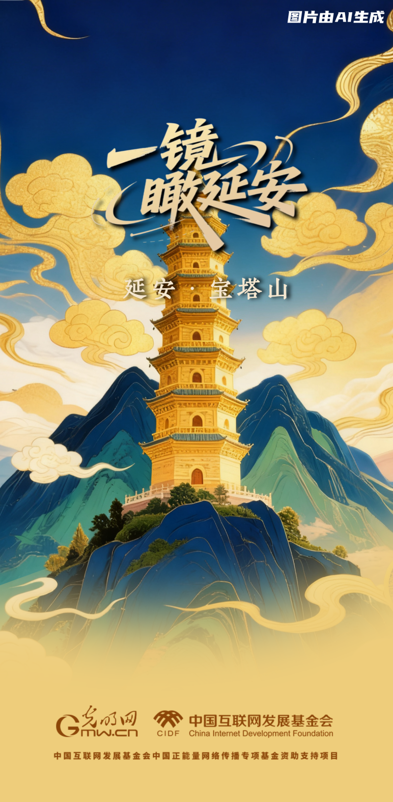 【一鏡瞰延安·AI海報(bào)】這些延安的文旅打卡點(diǎn)，你了解多少
